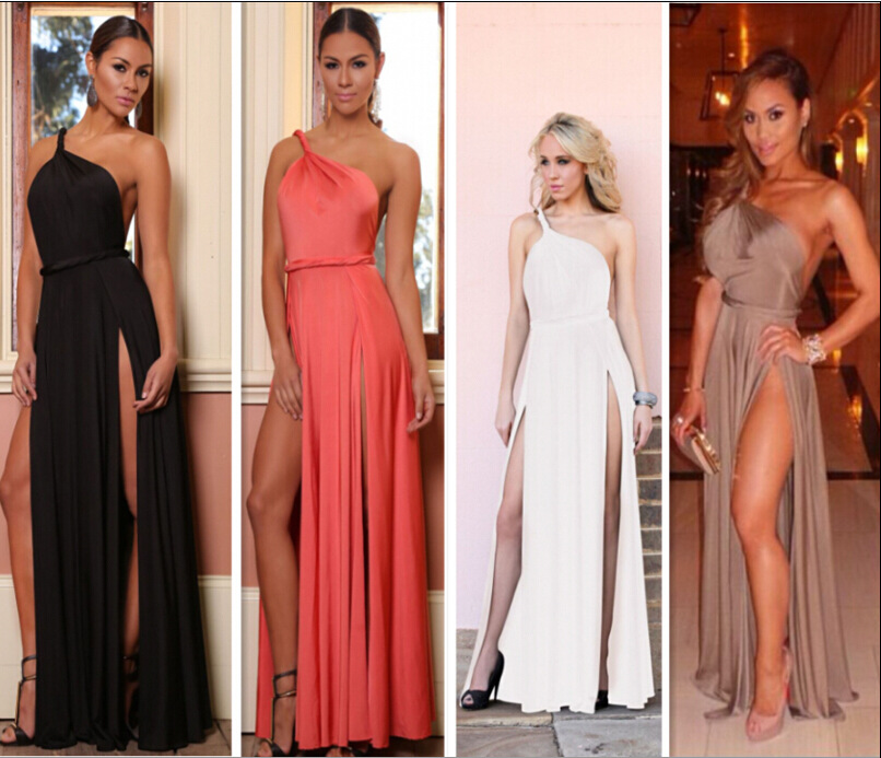 Very High Slit Dresses